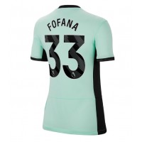 Chelsea Wesley Fofana #33 Tretí Ženy futbalový dres 2023-24 Krátky Rukáv